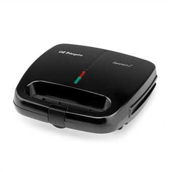 Máquina para Fazer Sanduíches Orbegozo SW 4910 | Preto - 1