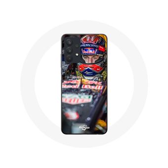 Capa Maniacase para Samsung Galaxy A32 5G com o piloto de Fórmula 1 Max Verstappen - 1