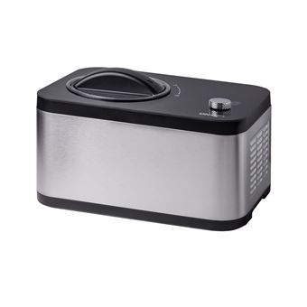 Máquina de Gelados com Compressor Unold 48826 Eismaschine & Joghurtbereiter EVA | Aço inoxidável - 1