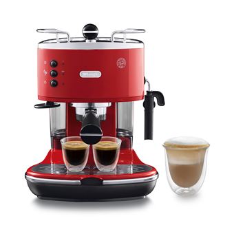 Máquina de Café Expresso De’Longhi Icona Classic | Vermelho - 1