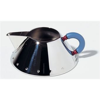 Jarro de Leite Alessi 9096 | Azul, Aço inoxidável - 1