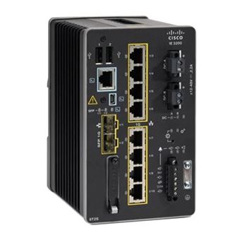 Switch de Rede Cisco Catalyst IE-3200-8T2S-E | Preto - 1