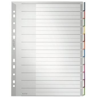 Leitz Indice Numerico 1-5 Per A4 - Divisori Colorati In Plastica, Per Raccoltori E Organizzazione Documenti - Foto 14
