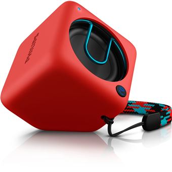 Coluna Portátil Philips altifalante portátil sem fios BT1300R/00 | Vermelho - 1
