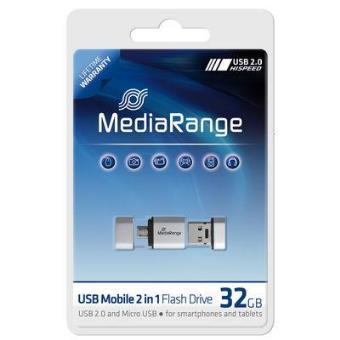 MediaRange 32GB USB Mobile 2 in 1 OTG - 1