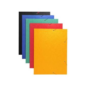 Pasta De Elásticos Exacompta Scotten A4 Surtido Cartolina 3 Solapas 24 (A) X 32 (H) X 0,2 (P) Cm 10Unidades - 1