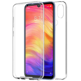Capa 360 AUCUME para Xiaomi Redmi Note 7 PRO Dupla Proteção - Transparente - 1