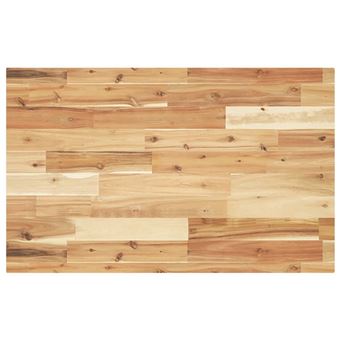 Tampo de secretária vidaXL | 140x50x4 cm | acácia maciça acabamento a óleo - 1