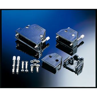 Conector ROLINE D-Sub Connector Casing 9-pin/HD15 | Preto - 1