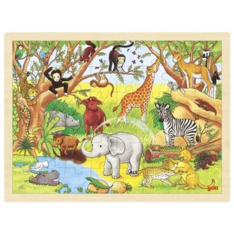 Puzzle Goki Fauna e Flora 57892 | 48 Peças - 1