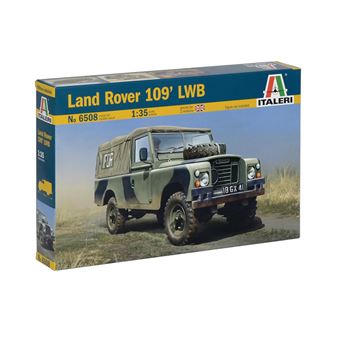 Modelo de veículo militar terrestre Italeri Land Rover 109? LWB | Caqui - 1