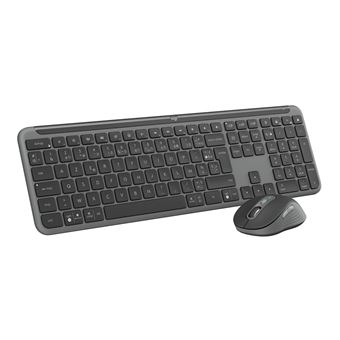 Teclado Wireless + Rato Logitech Signature Slim Combo MK950 | Idioma: Francês | Grafite - 1
