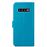 Capa Magunivers PU suporte de trevo azul para Samsung Galaxy S10_2