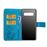 Capa Magunivers PU suporte de trevo azul para Samsung Galaxy S10_3