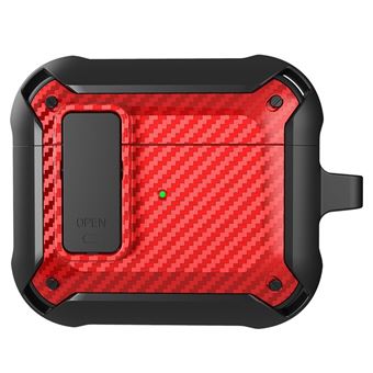 Capa e TPU tampa de encaixe, textura de fibra de carbono, estilo 2 Magunivers para AirPods 3 - 1