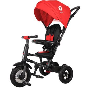 Triciclo com Rodas de Borracha Insufladas a Ar QPlay Rito AIR | Vermelho - 1