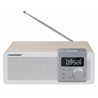 Rádio Blaupunkt PP14BT | Branco, Madeira - 1