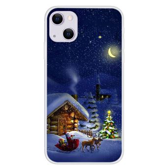 Capa e TPU IMD, à Prova de Choque, noite estrelada para iPhone 13 6.1'' - 1