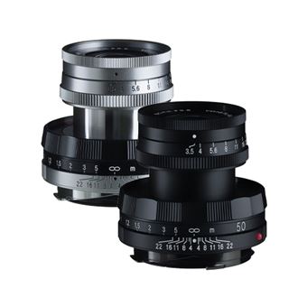 Lente de Máquina Fotográfica Voigtländer 50 mm F3.5 APO-LANTHAR Type I | Prateado - 1