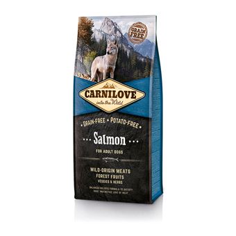Comida seca para cão CARNILOVE 508914 Adulto Salmão 1,5 kg - 1