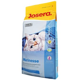 Comida seca para gatos josera 9810 adulto batata, arroz, salmão 10 kg - 1