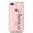 Capa TPU padrão de diamante 3D seja feliz para Apple iPhone 8 Plus/7 Plus_1