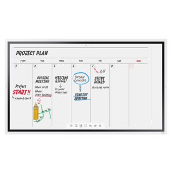 Quadro Branco Interativo Samsung WM65R | Branco - 1