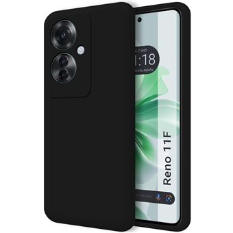 Capa de silicone líquido TUMUNDOSMARTPHONE para Oppo Reno 11F 5G preta - 1