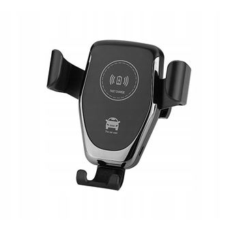 Suporte de Telefone Móvel para Carro HSLA | Carregador | Sem Fio - Preto - 1