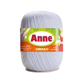 Fio de Crochet Círculo Anne 500 | 147G | Branco - 1