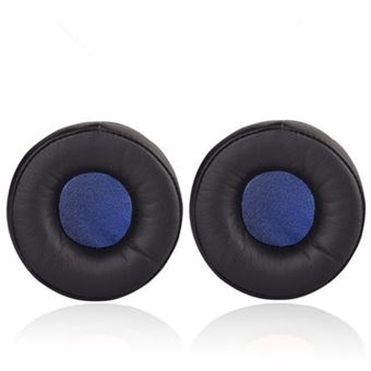 Almofadas de Substituição HSMY para Auscultadores AKG N60NC Wireless - Preto e Azul - 1