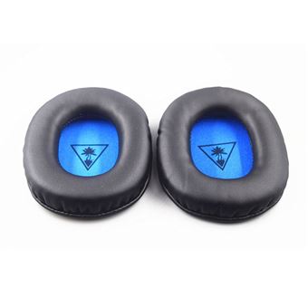 Almofadas de Substituição HSMY para Auscultadores Turtle Beach FORCE XO7 Recon 50 - Preto e Azul - 1