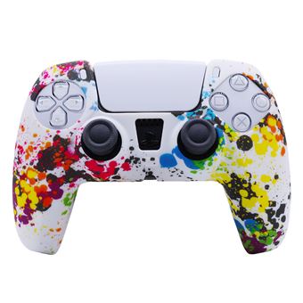 Capa Silicone Antideslizante HSMY para Comando PS5 - Multicolorido 1 - 1