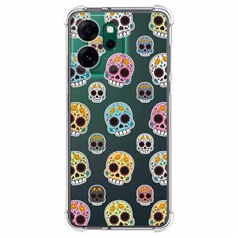 Capa Tumundosmartphone de Silicone à Prova de Choque para Oppo Reno 14 F / 14F 5G | Catrina Design Drawings - 1