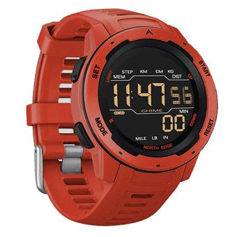 Smartwatch NORTH EDGE Mars - Vermelho - 1