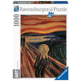 Puzzle Ravensburger Munch: El Grito | 1000 Peças (EN) - 1