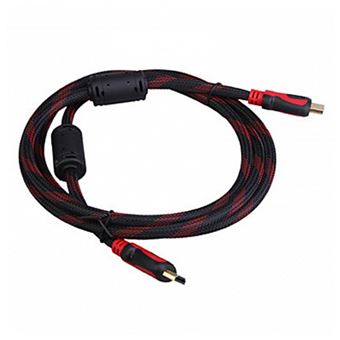 Cabo HDMI Alta Velocidade EDC HD 4K 3D 28 AWG Preto Macho