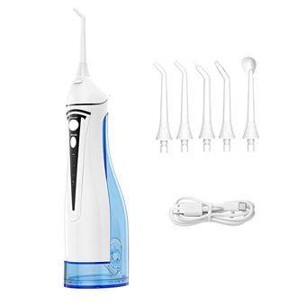 Irrigadores Dentais SZSMART C102 com 5 acessórios para bicos | Branco | 300ml - 1