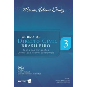 Curso De Direito Civil Brasileiro - Vol. 3 - 38ª Edição 2022 - 1