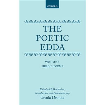The Poetic Edda - Hardback - 1969 - 1