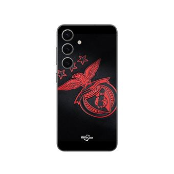 Capa Maniacase para Samsung Galaxy S24 PLUS SLB BENFICA BLACK BACKGROUND - 1