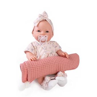 Boneca Muñecas Antonio Juan | Bimba Lagrimitas com Manta de Primavera - 1