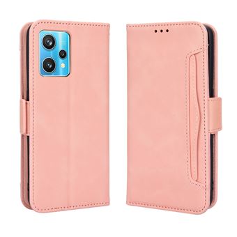 Capa FOXDOCK Protetora para OnePlus Nord CE2 Lite 5G | Suporte e Flip de couro PU | À Prova de Choque | Rosa - 1