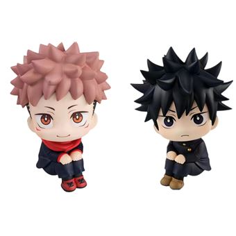 Figura Anime Jujutsu Kaisen EZII Itadori Yuji Fushiguro Megumi 10 BROWN 2 em 1 - 1