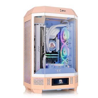 Caixa para Computador Thermaltake Tower 300 Peach Fuzz | Pêssego - 1
