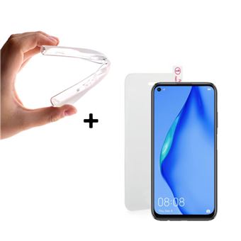 Capa Silicone Auritel + Película para Huawei P40 Lite E - 1