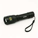 Lanterna LED SANDA SD-5627 | Recarregável | Preto