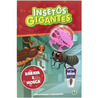 Insetos Gigantes - Livro De Atividades: Barata Vs Mosca - 1