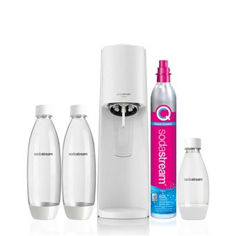 Carbonatador SodaStream Terra Bianco Value Pack | Branco - 1