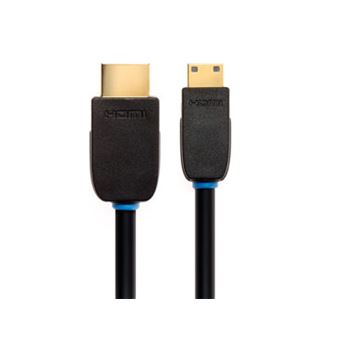 Techlink NX2 HDMI A Plug to HDMI Mini C Plug cabo HDMI 2 m HDMI tipo A (padrão) HDMI Type C (Mini) Preto - 1